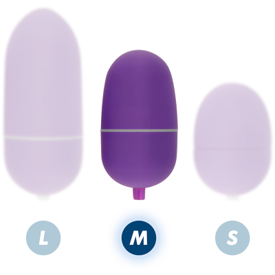 Vibrationsei Mit Fernbedienung M Lila | Online