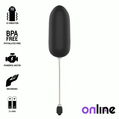 Schwarzes Wasserdichtes Vibrationsei – Online