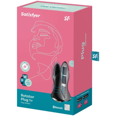 Rotator Plug 1+ App Black | Satisfyer