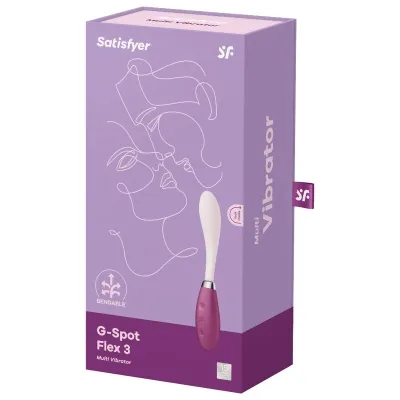 G-Spot Flex 3 Multivibrator Rot | Satisfyer