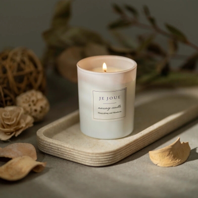 Luxus Massagekerze - Ylang Ylang & Mandarine | Je Joue