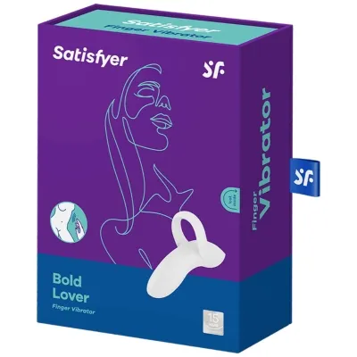 Bold Lover Fingervibrator Weiss | Satisfyer