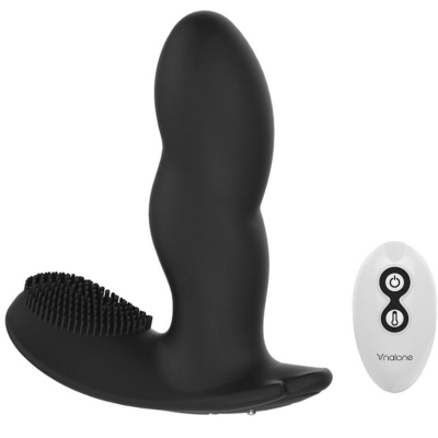 Loli Massagegerät Mit Fernbedienung Schwarz | Nalone