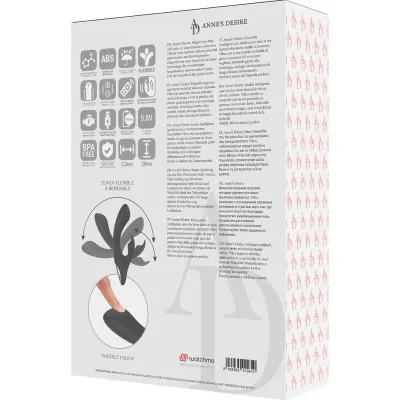 Rabbitvibrator Watchme Kompatibel Schwarz | Anne's Desire