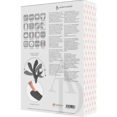 Rabbitvibrator Watchme Kompatibel Schwarz/Gold | Anne's Desire