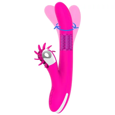 Bunny Rotation Vibrator 24cm | Diversia