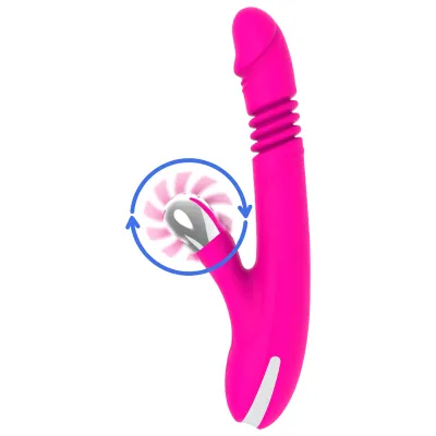 Bunny Up & Down Vibrator 24cm | Diversia