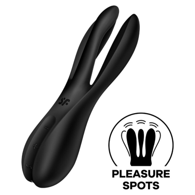 Threesome 2 Vibrator Schwarz | Satisfyer