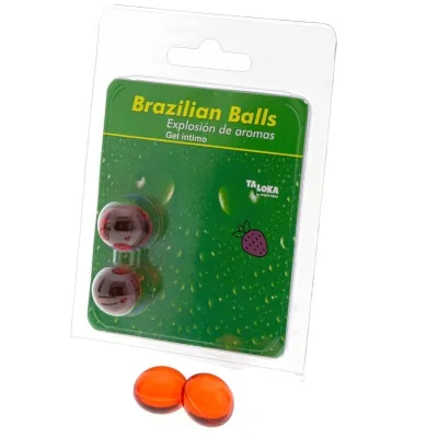 2 Brazilian Balls Erdbeer – Taloka