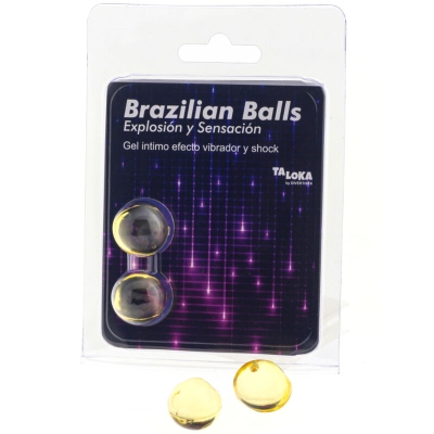 2 Brazilian Balls Vibrierender & Schock Effekt | Taloka