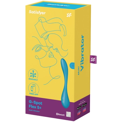 G-Spot Flex 5 Multivibrator Blau | Satisfyer