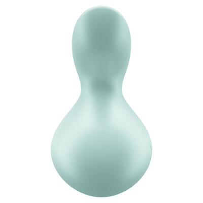 Viva La Vulva 3 Auflegvibrator Grün | Satisfyer