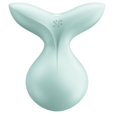 Viva La Vulva 3 Auflegvibrator Grün | Satisfyer