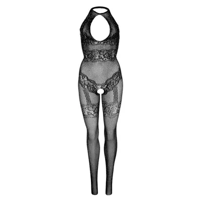 Seamless Fishnet Bodystocking Os Black – Leg Avenue