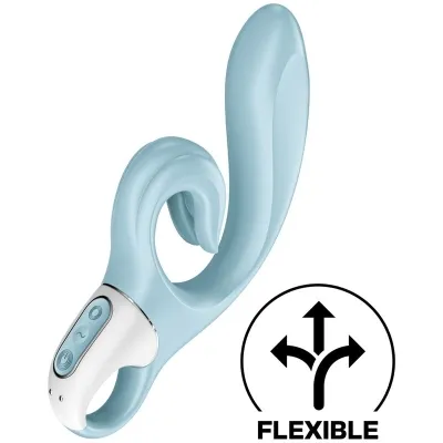 Love Me Rabbit Vibration Blau | Satisfyer
