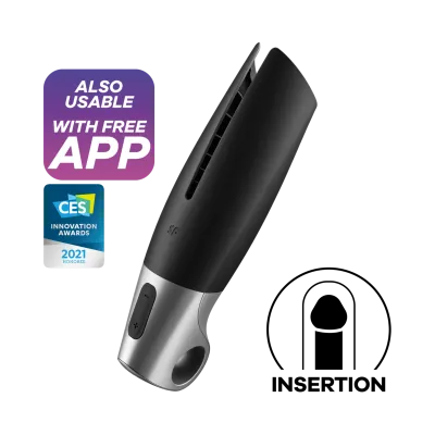 Power Masturbator - Schwarz – Satisfyer