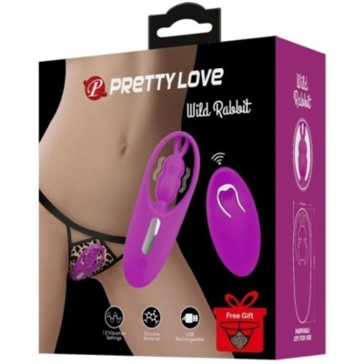 Wild Rabbit Klitorisstimulator Lila | Pretty Love