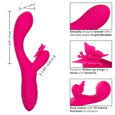 Butterfly Kiss Flutter Rosa – Calex
