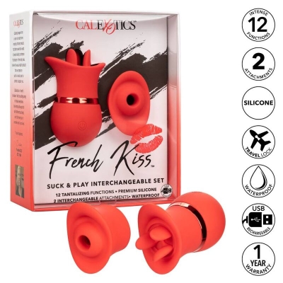 French Kiss Suck & Play Set | Calex
