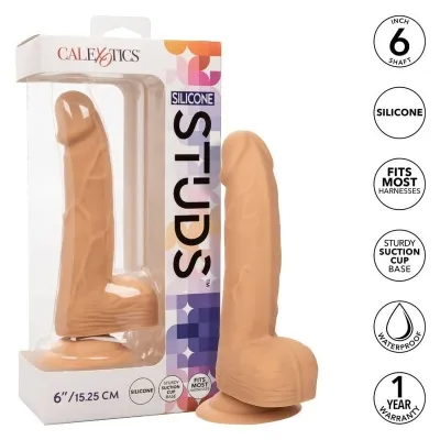 Silikon Studs 6 15,24cm Hautfarben | Calex