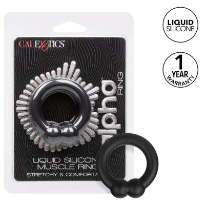 Alpha Muscle Ring Schwarz | Calex