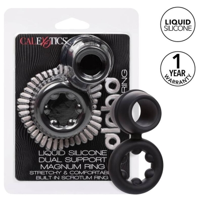 Alpha Dual Magnum Ring Schwarz | Calex