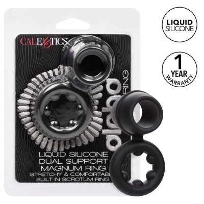 Alpha Dual Magnum Ring Schwarz – Calex