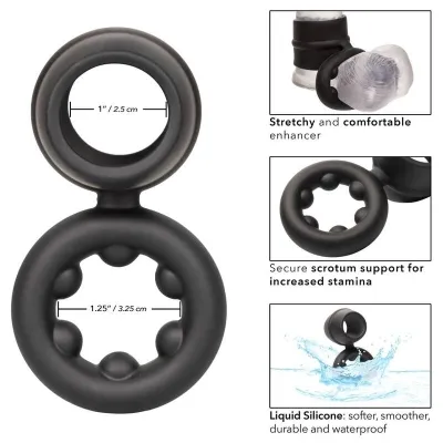 Alpha Dual Magnum Ring Schwarz – Calex