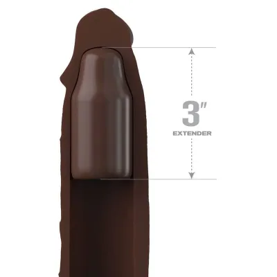 Pipedreams Sleeve 22,86cm + 7,62cm Brown – Fantasy X Tensions