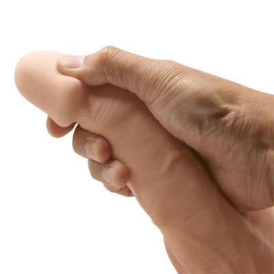 Bahamut Realistischer Und Flexibler Dildo 21,8cm Fleischfarben | Baile