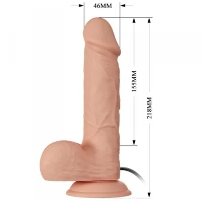 Bahamut Vibration 21,8cm Natur 21,8cm - Fleischfarben – Baile