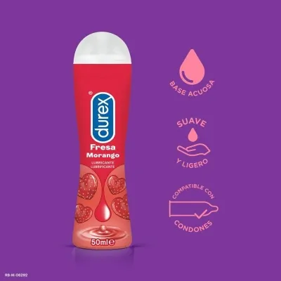 Play Strawberry Gleitgel 50ml – Durex