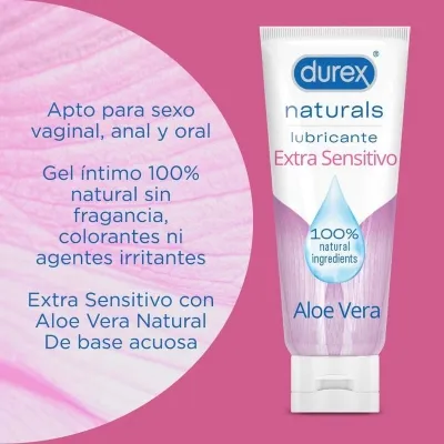 Extra Sensitives Schmiermittel 100ml – Durex Naturals