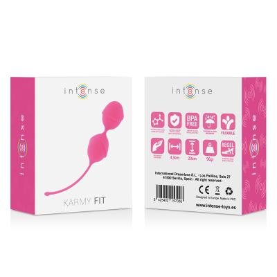 Karmy Fit Kugel Silikon Fuchsia | Intense