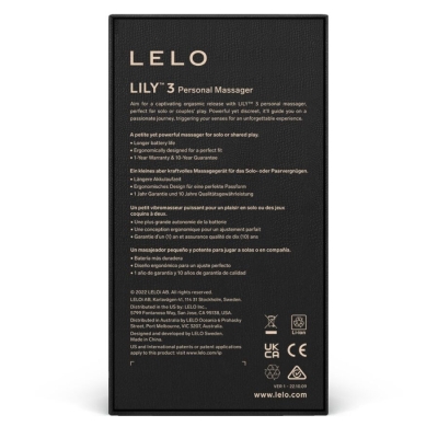 Lilytm 3 Vibrator Dunkle Pflaume | Lelo