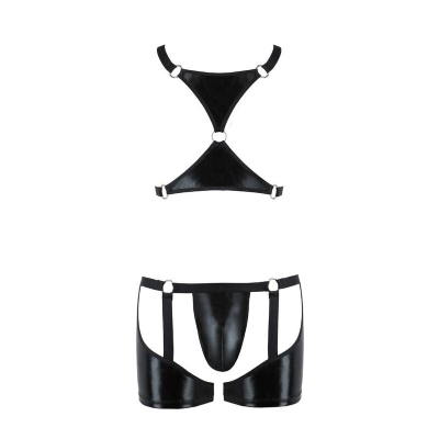 047 Set Aron Schwarz L/XL | Passion