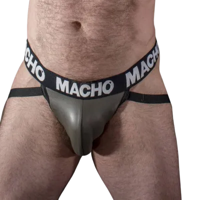 Mx27gr Jock Leder Grau Beige S – Macho