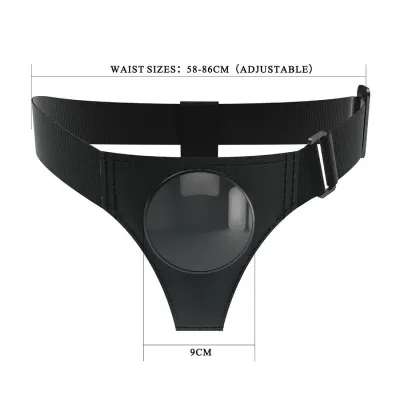 Universal Harness Brief Schwarz – Pretty Love