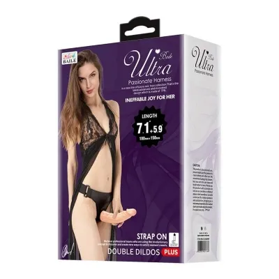 Ultra Passionate Harness Double Dildos With Harness – Baile