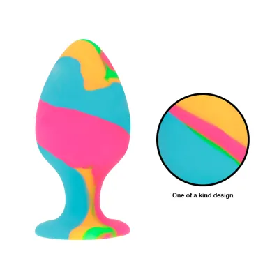 Anal Plug Set Silicone Multicolored – Intense