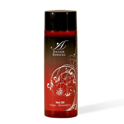 Hot Oil Erdbeere 100ml | Extase Sensuel