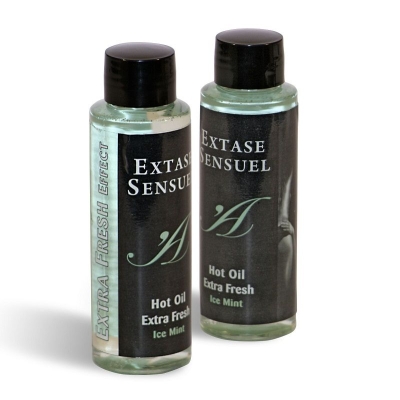 Hot Oil Extra Fresh Ice 100ml | Extase Sensuel