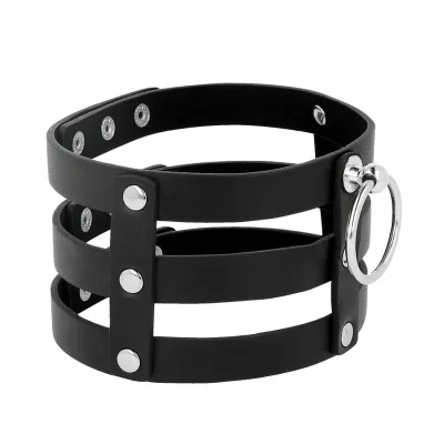Vegan Leather Fetish Style Collar – Coquette Chic Desire