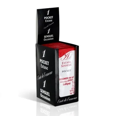 Massageöl Mit Wärmeeffekt Pheromonen Lollipop 10ml – Extase Sensual