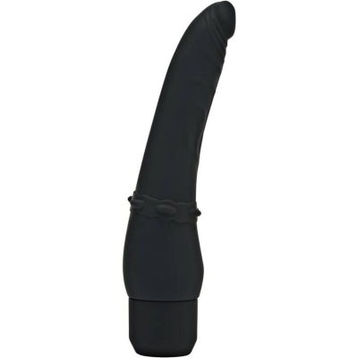 Klassischer Glattvibrator Schwarz | Get Real