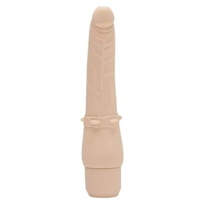 Klassischer Glatter Vibrator Hautfarben | Get Real