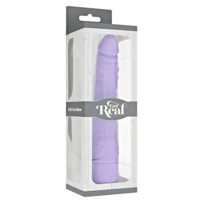 Klassischer Schlanker Vibrator Lila | Get Real