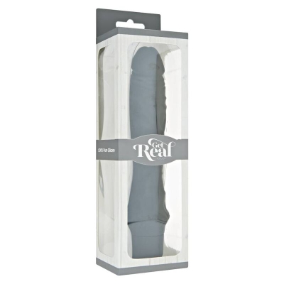 Klassischer Grosser Schwarzer Vibrator | Get Real