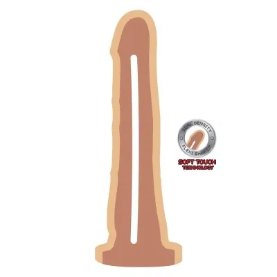 Dual Density Dong 19cm Hautfarben – Get Real