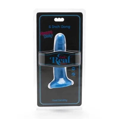 Happy Dicks Dong 12cm Blau – Get Real